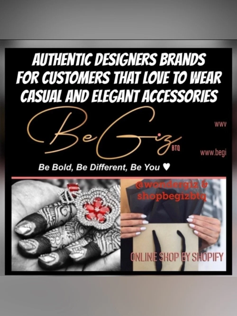 Designers Brands For Customers That Love To Wear Casual and Elegant Accessories;